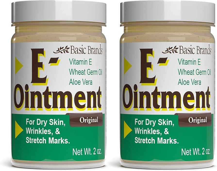 Basic Brands - Vitamin E Ointment - 2 oz - Moisture Enhancing - Can Help Reduce Appearance of Sca... | Amazon (US)