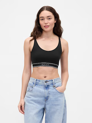 Gap × BÉIS Seamless Logo Sports Bra | Gap (US)