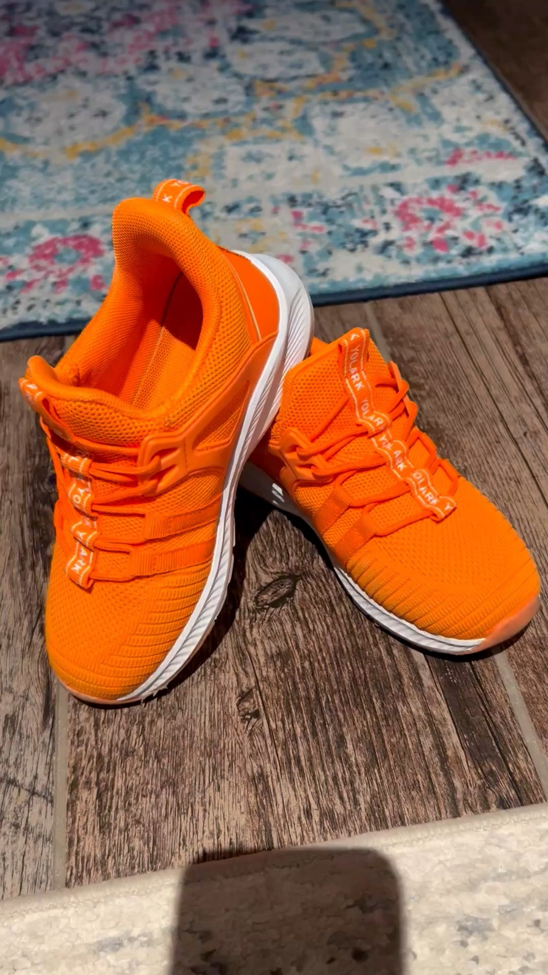 Boys and girls bright orange shoes. 

#orange #shoes #boys #girls

#LTKKids