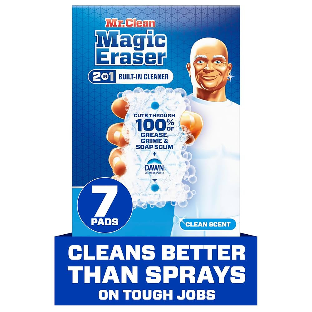 Mr. Clean Magic Eraser Foaming Sponge, All Purpose Cleaner, Dawn Cleaning Power, Ultra Foamy, 7ct | Amazon (US)