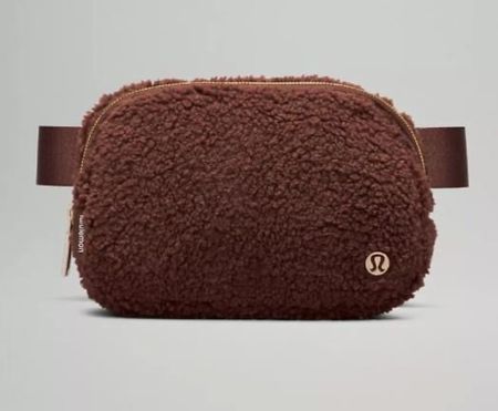 Lululemon belt bag on SALE!!! These never go on sale! Loving this cute brown fleece, too! Marked down to $39 (reg $58)!

#LTKfindsunder50 #LTKsalealert #LTKGiftGuide