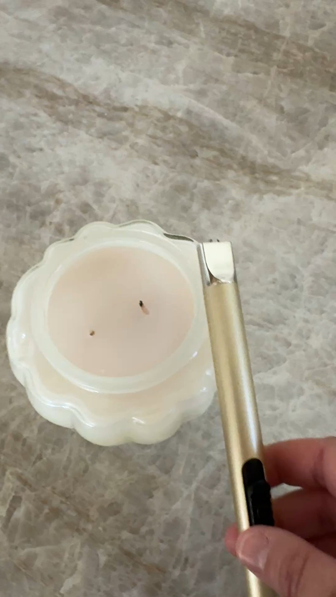 $9 candle lighter that charges on a phone charger!  This instead of matches 👏🏼👏🏼.