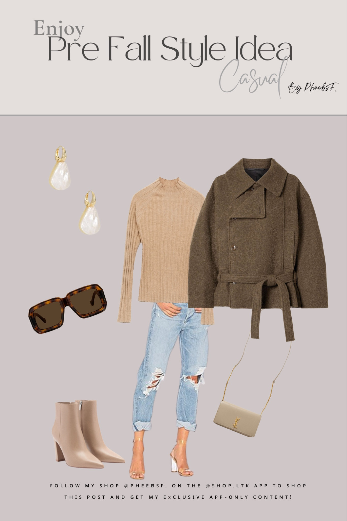 Fall outfit ideas Belted wool and alpaca-blend coat Ribbed knit sweater Saint Laurent handbag #LTKSeasonal
#LTKStyleTip

#LTKautumn #FashionMonth #LTKstyletip