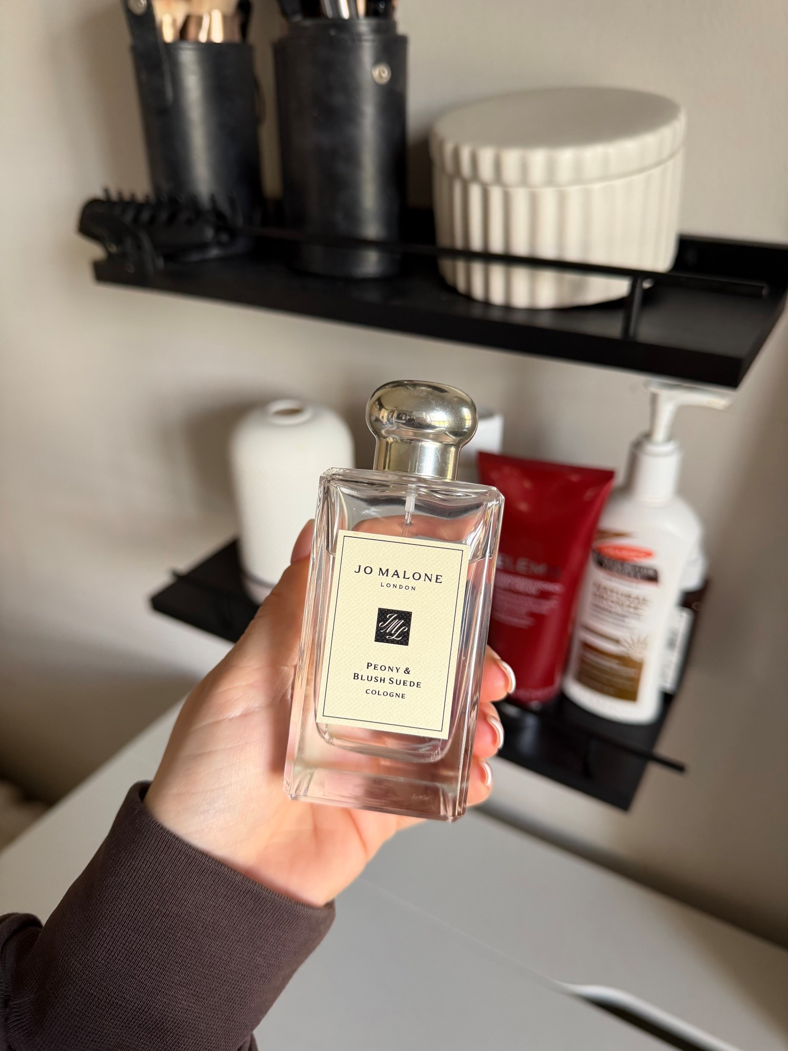 My scent of choice atm!!✨🌸  really light and floral, perfect for spring 

Jo malone 
Jo malone peony & blush suede 
Jo Malone cologne 

#LTKspring #LTKuk #LTKbeauty