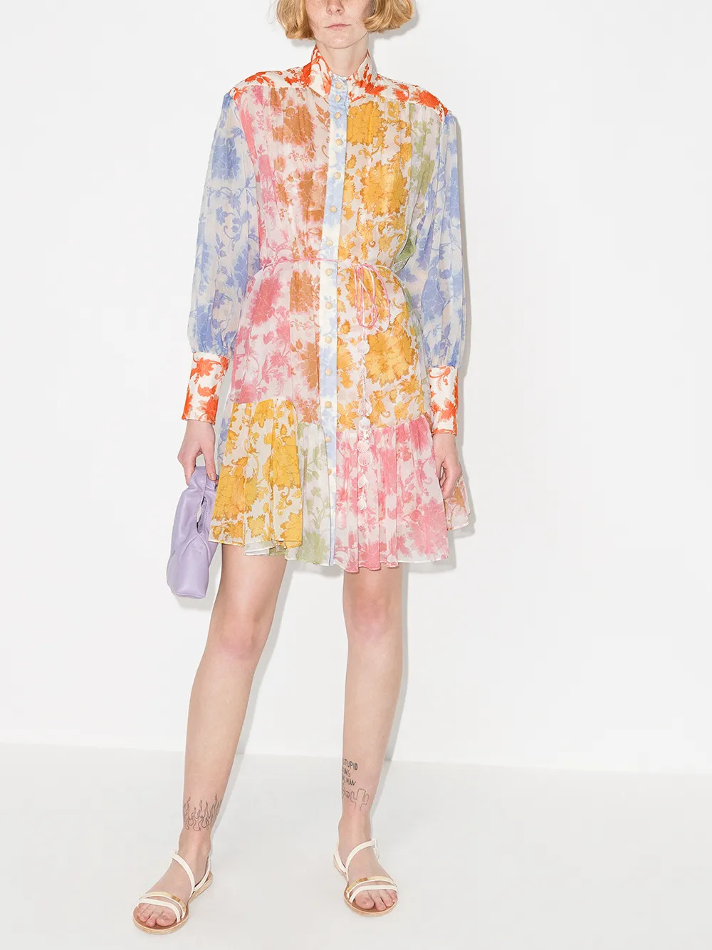 Postcard Lantern minidress | Farfetch Global