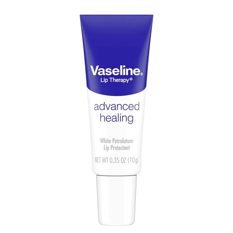 Vaseline Lip Therapy Lip Balm Tube Advanced Healing 0.35 oz - Walmart.com | Walmart (US)
