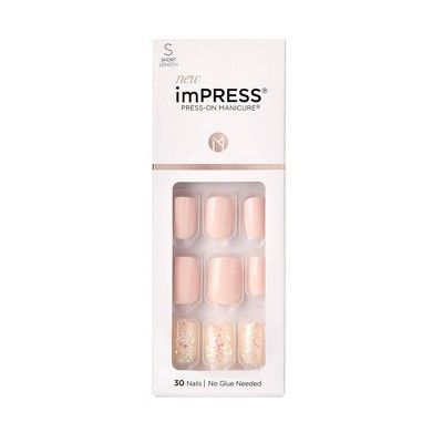 Kiss imPRESS Press-On Manicure Fake Nails - Dorothy - 30ct | Target