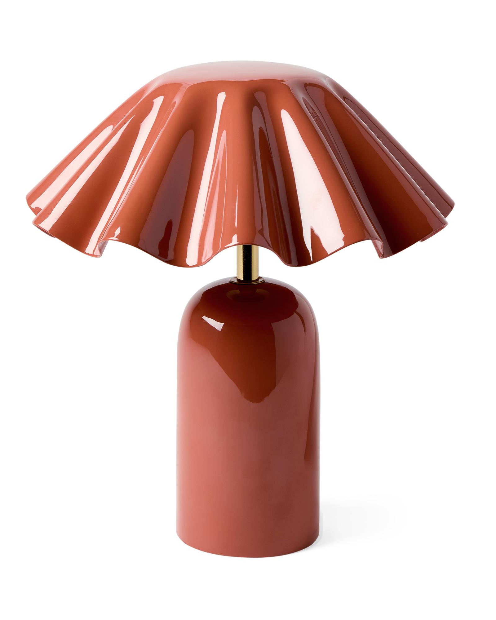 Brooks Fluted Cordless Table Lamp | Serena and Lily