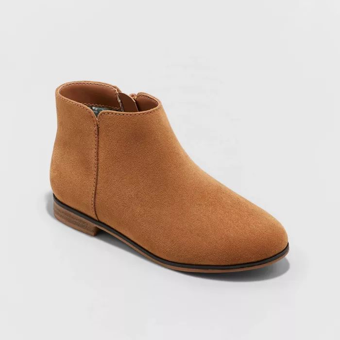 Girls' Opal Zipper Slip-On Chelsea Boots - Cat & Jack™ | Target