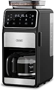 Gevi Cafetera de goteo de 10 tazas con molinillo integrado, m\u00e1quina de caf\u00e9 combinada d... | Amazon (US)