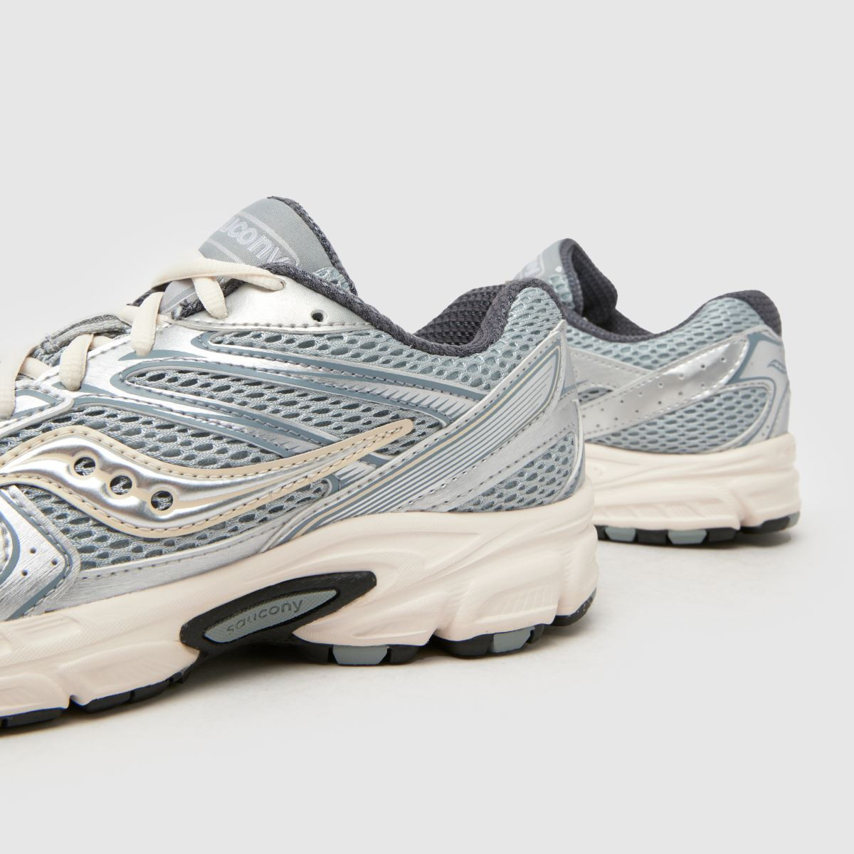 Womens Silver Saucony Ride Millennium Trainers | schuh | Schuh