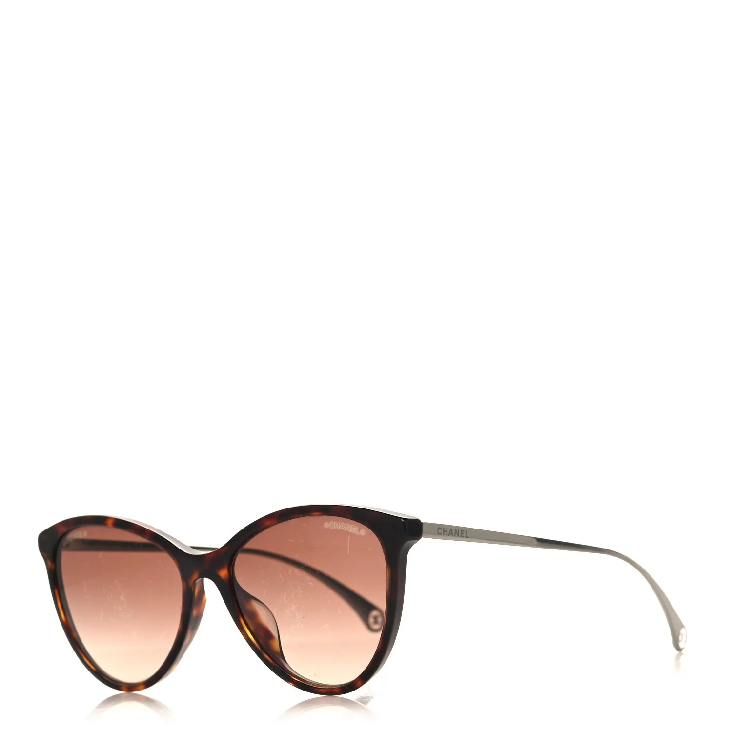Acetate Cat Eye Sunglasses 6459-A Tortoise | FASHIONPHILE (US)