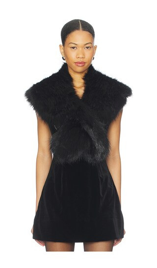 Unreal Fur Changes Scarf in Black. | Revolve Clothing (Global)