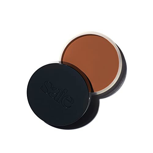 Saie Sun Melt Cream Bronzer - Buildable Balm Face Bronzer for Effortless Sculpting - Cream Contour Enriched with Vitamin C, Nourishing Skincare Ingredients & a Natural Finish - Tan Bronze (1 oz) | Amazon (US)