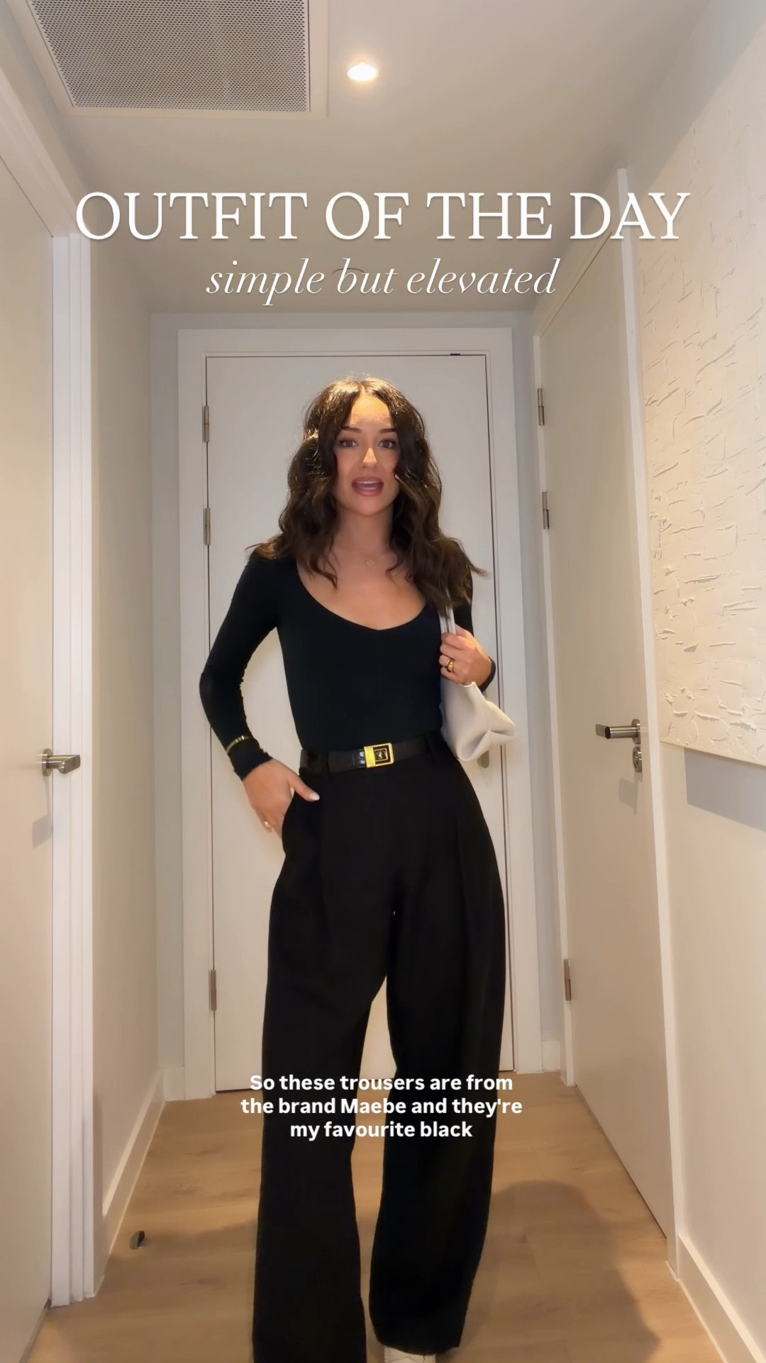 Simple yet elevated OOTD
Sizing 👇🏼 I’m 5’6” & wear:
Trousers: UK 6
Bosysuit: XS
Loafers: Size down a full size 

#LTKspring #LTKstyletip #LTKluxury