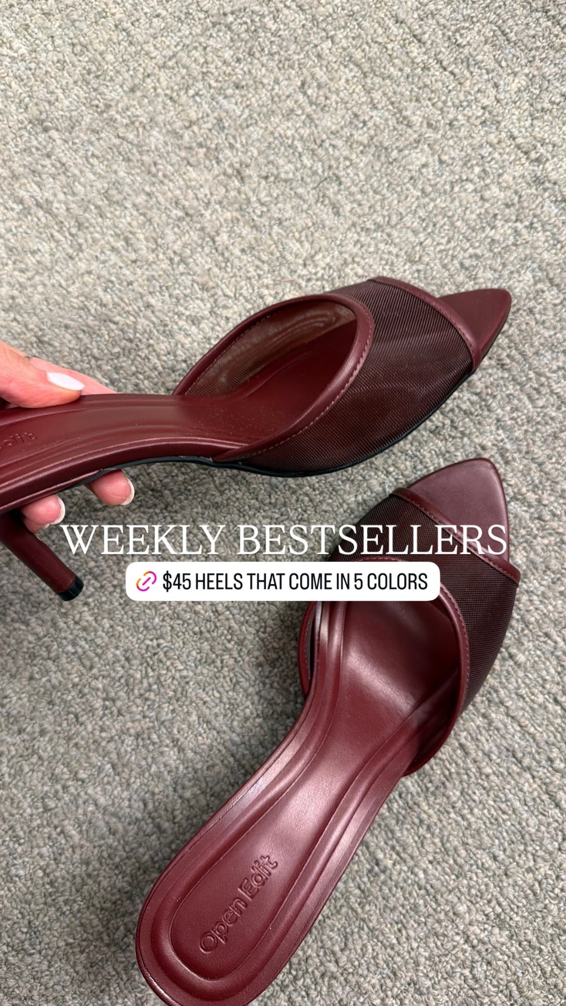 Bestseller! $45 heels that come in 5 colors. 

Nsale
Nordstrom anniversary sale

#LTKSaleAlert #LTKootd #LTKSeasonal