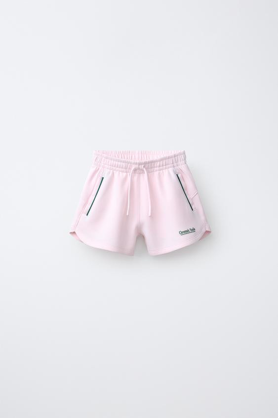 MODAL SHORTS WITH CONTRAST PIPING | Zara Canada