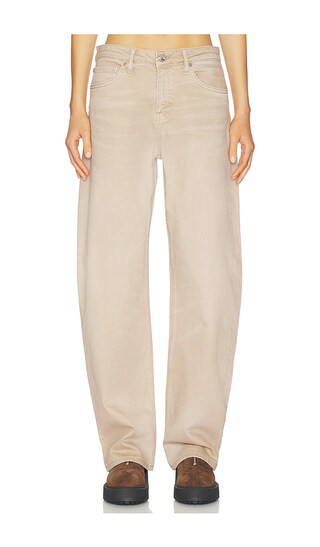 EB Denim Alida Loose Bowed Jeans en Beige. Taille 26. Also en 23, 24, 25, 27, 28, 29, 30. | Revolve Clothing (Global)