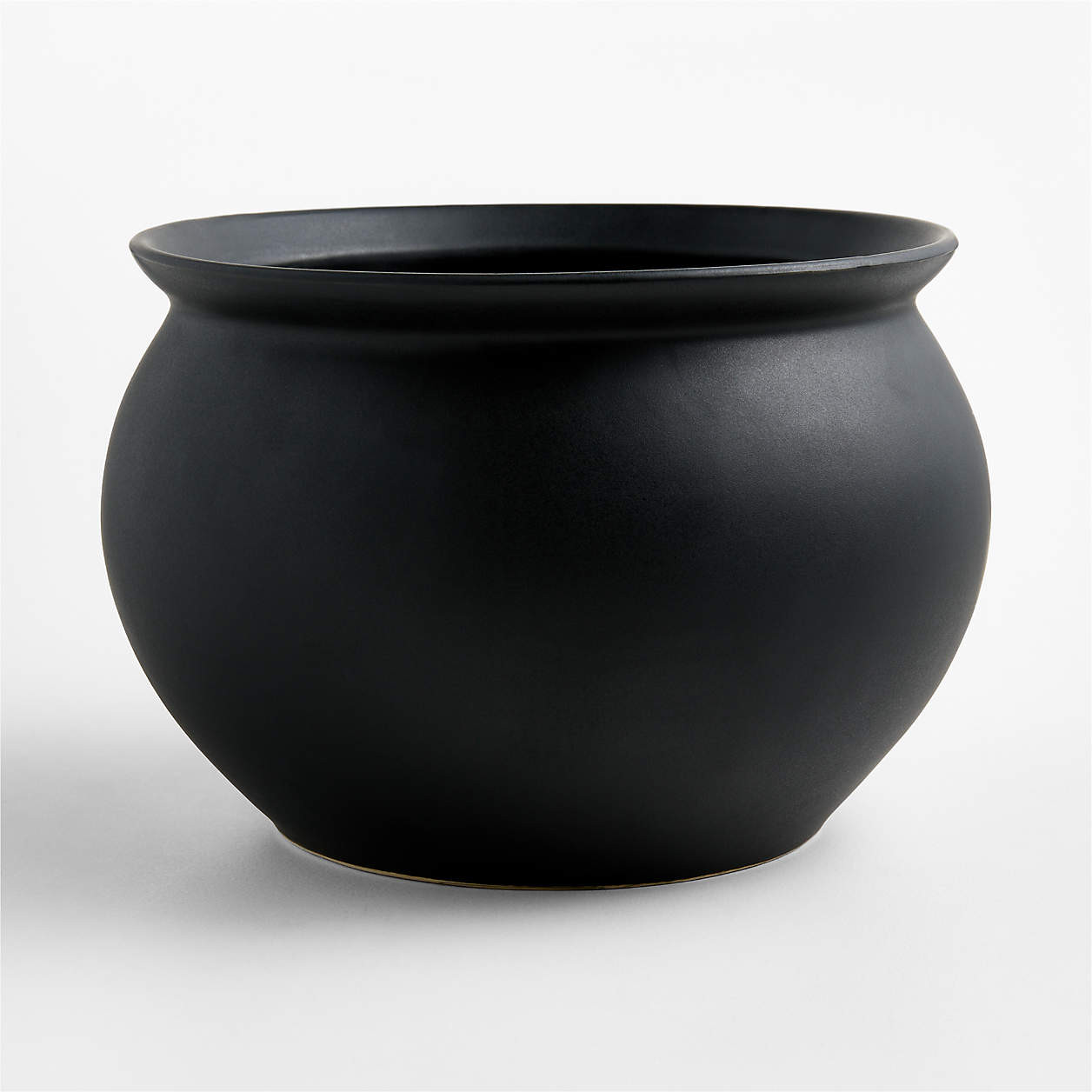 Large Cauldron Halloween Ceramic Serving Bowl + Reviews | Crate & Barrel | Crate & Barrel