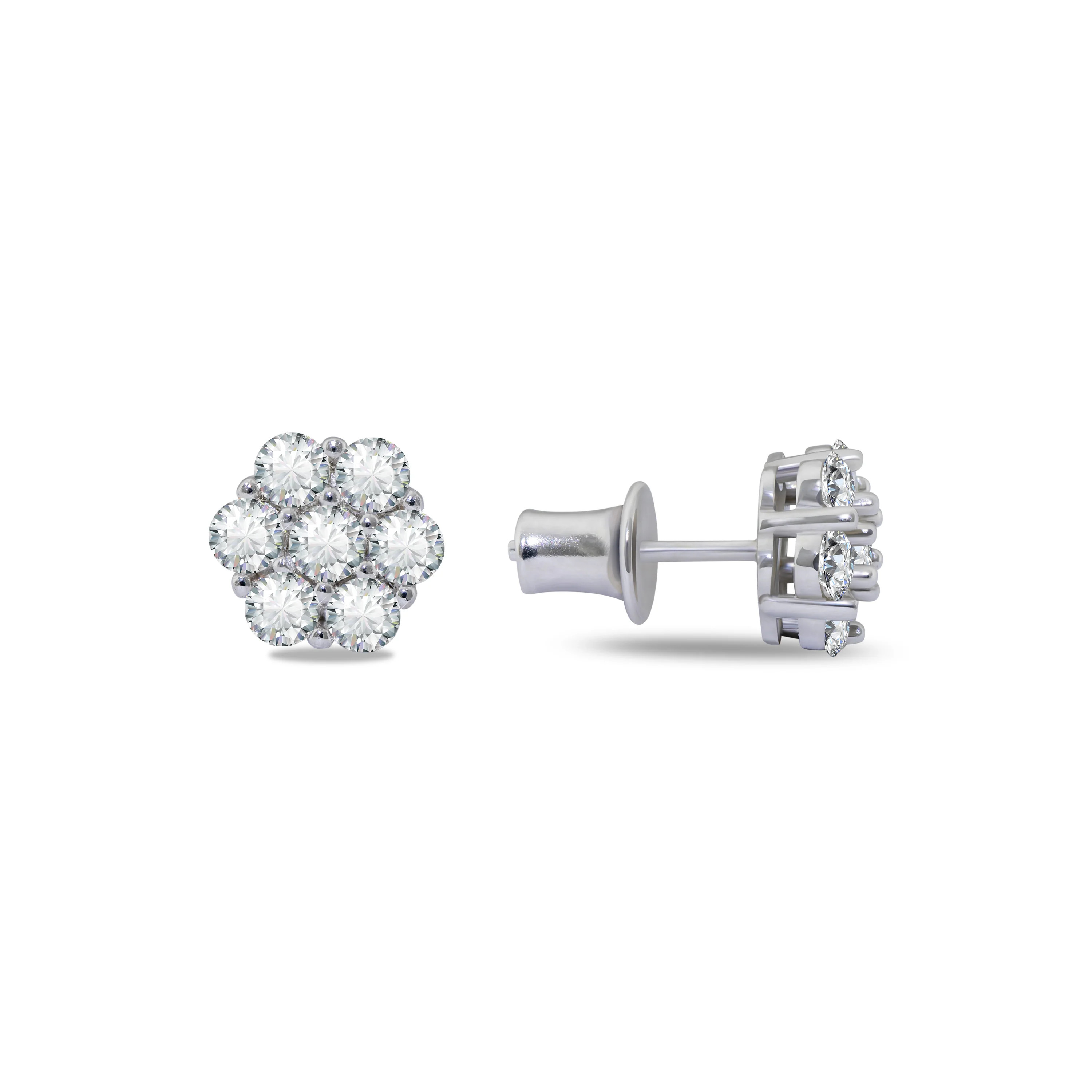 Honeycomb Stud Earring | MB Styles
