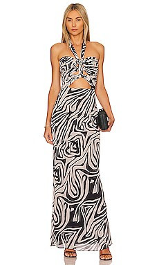 Ronny Kobo Lopte Dress in Zebra from Revolve.com | Revolve Clothing (Global)