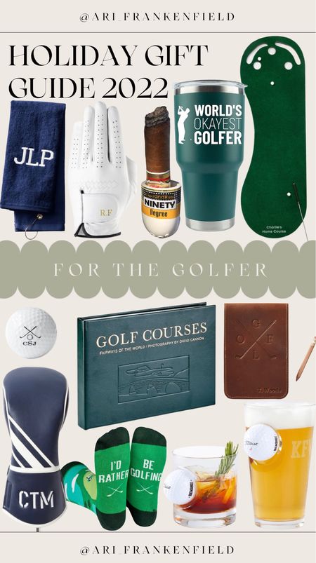 Here is my gift guide for the golfer in your life! #dad #grandpa #fil #christmas #gift #amazon #golf #cigar #etsy

#LTKHoliday #LTKmens #LTKSeasonal