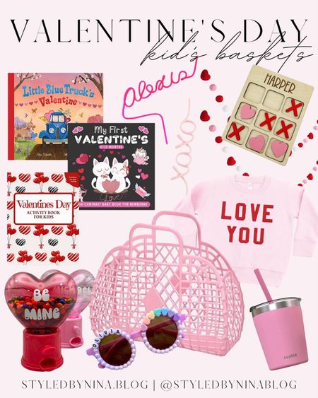 Kids Valentine’s Day baskets - Valentine’s Day gifts for kids and toddlers - baby Valentine’s Day books - Valentine’s Day gift baskets - Valentine’s Day gift guide - kids valentines outfit - unique gifts for kids



#LTKGiftGuide #LTKkids #LTKbaby