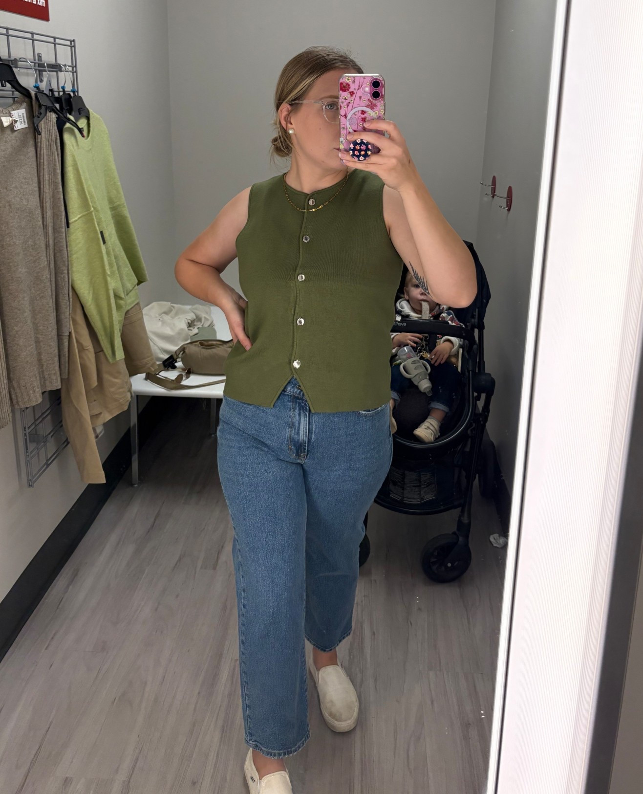 Tj Maxx Try On🍂

•Jeans are size 8
•Top is size large
•Vans are size 9

(5’7 165lbs)

#LTKSeasonal #LTKFallSale #LTKFindsUnder50