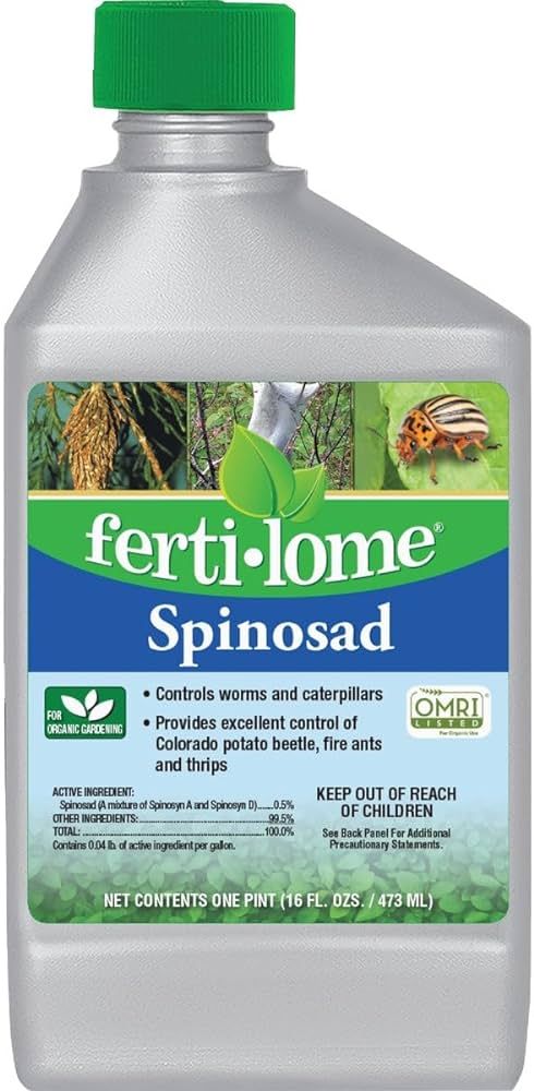 Fertilome (16062) Spinosad Insecticide, Spinosad Bagworm, Tent Caterpiller & Chewing Insect Kille... | Amazon (US)