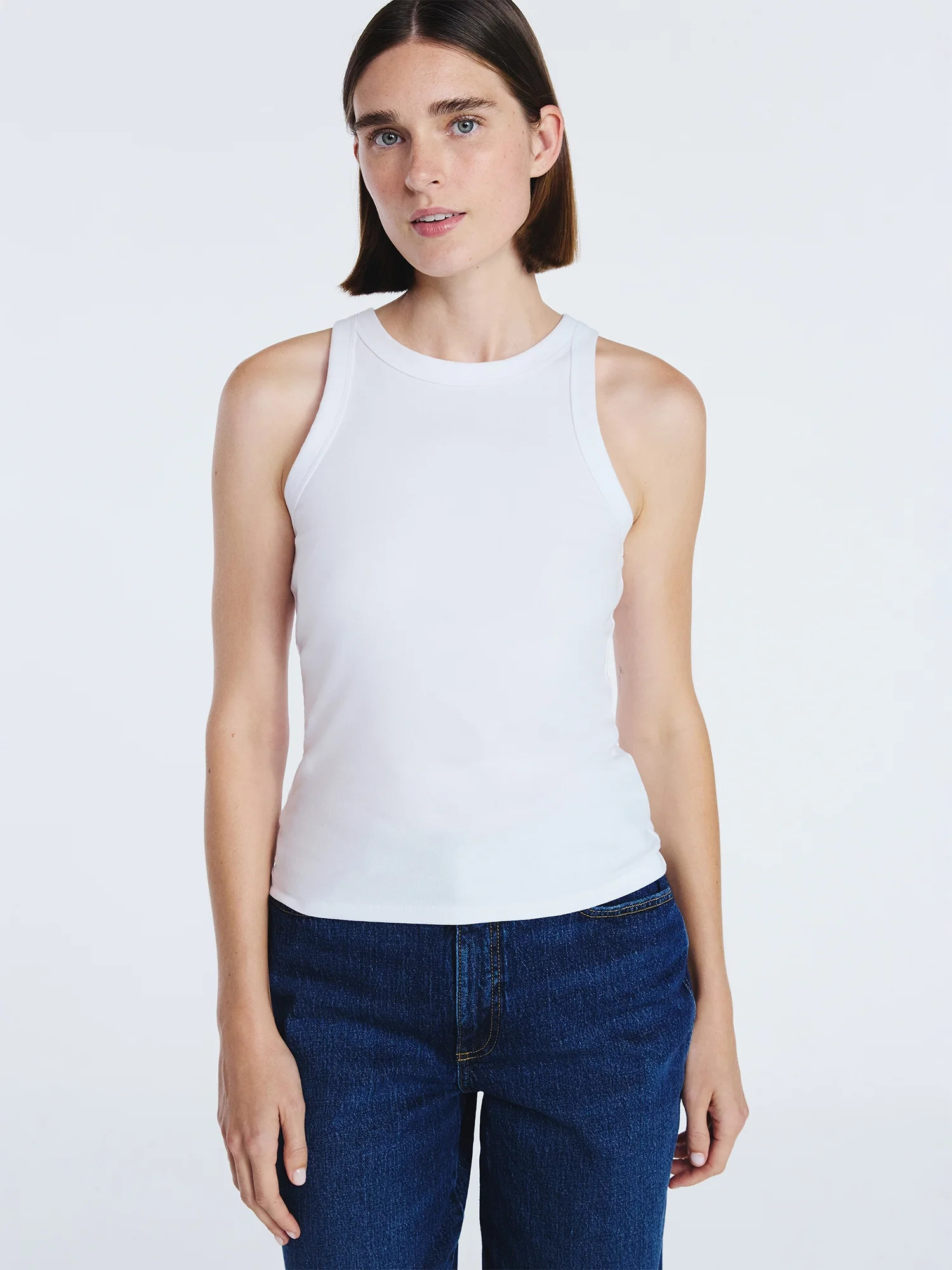 Free Assembly Women's Cutaway Tank Top, Sizes XS-XXL | Walmart (US)