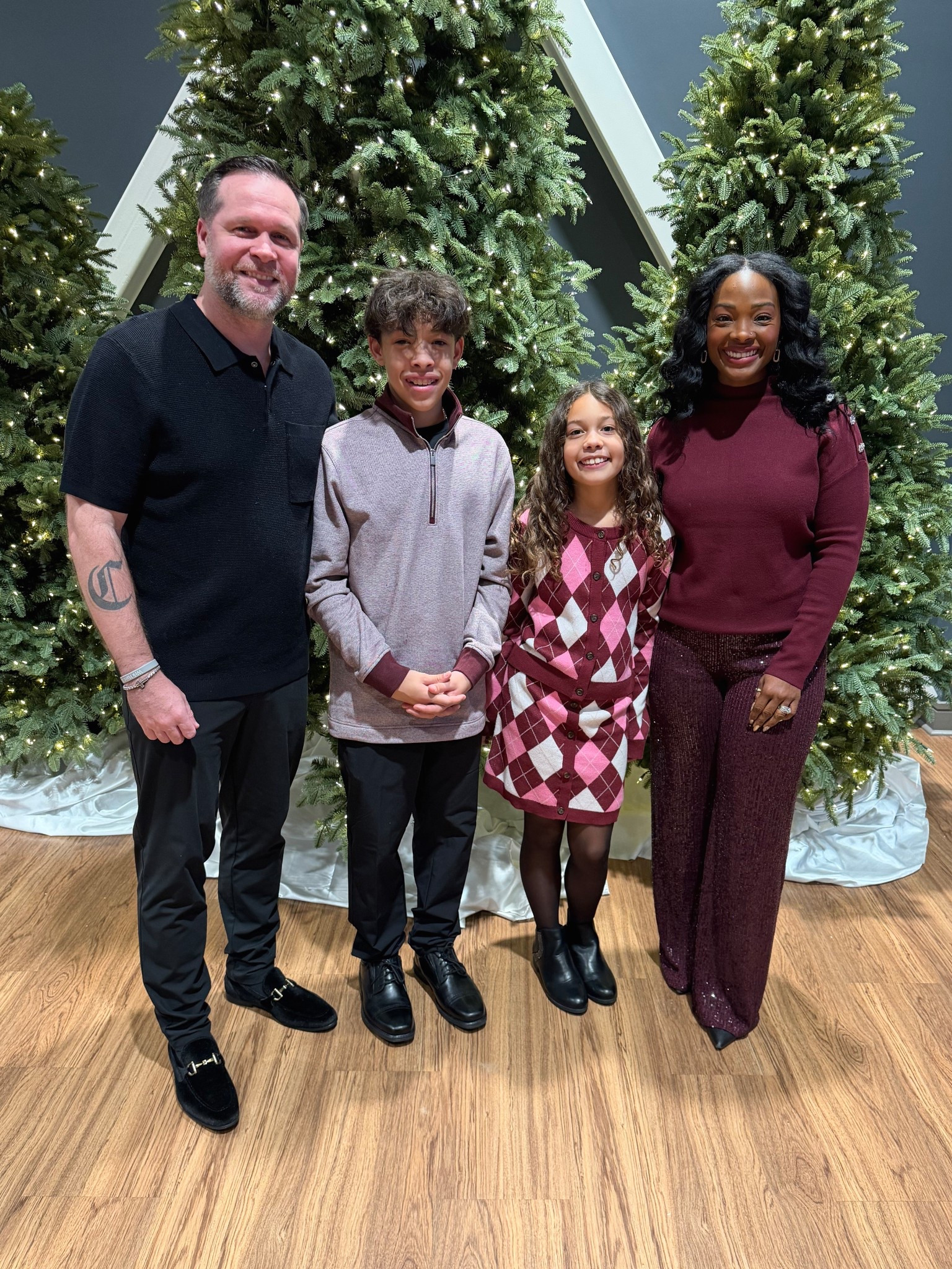 Matching family christmas outfits for church  

#LTKootd #LTKHoliday