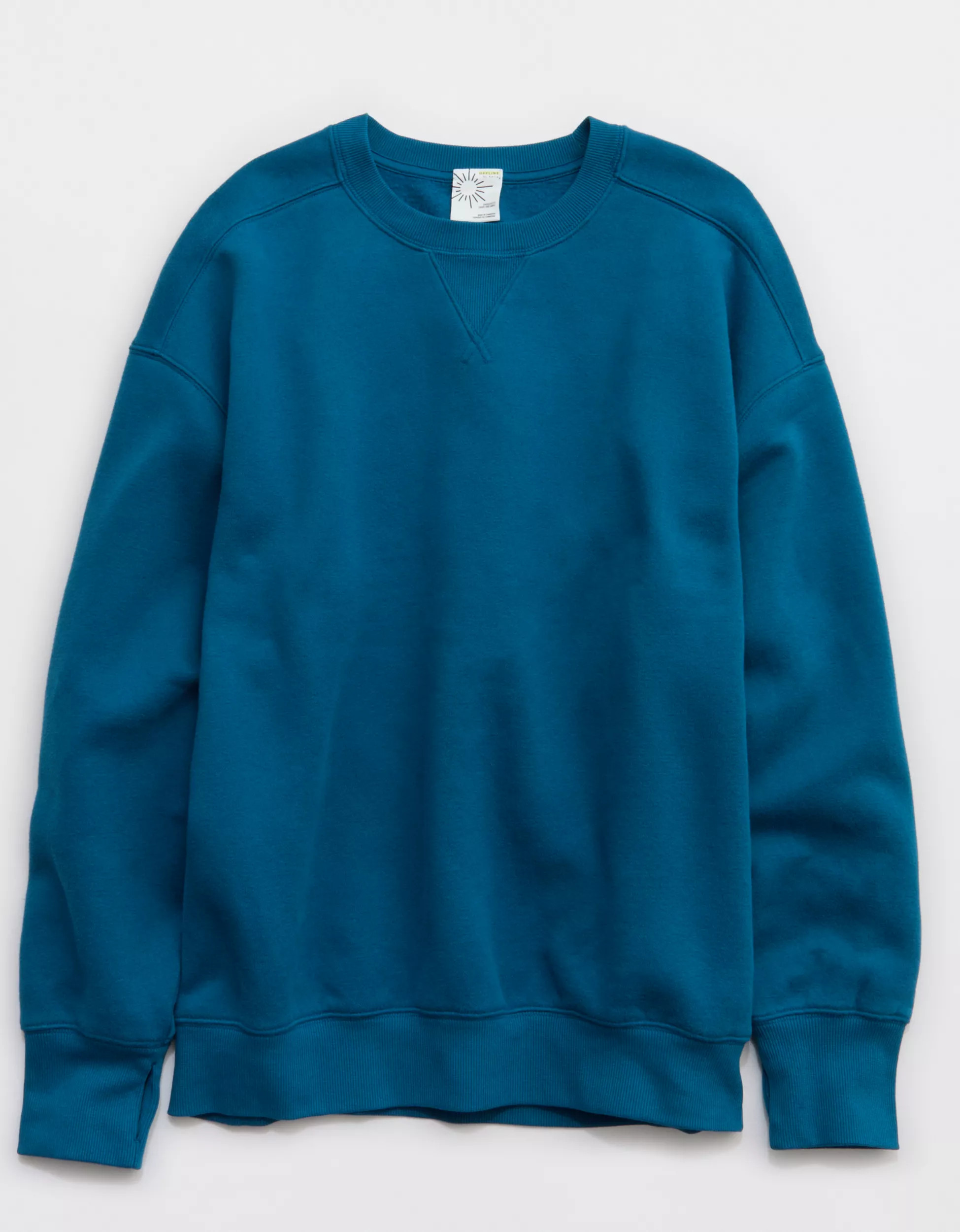 OFFLINE By Aerie Cloud Fleece Oversized Crewneck Sweatshirt | Aerie