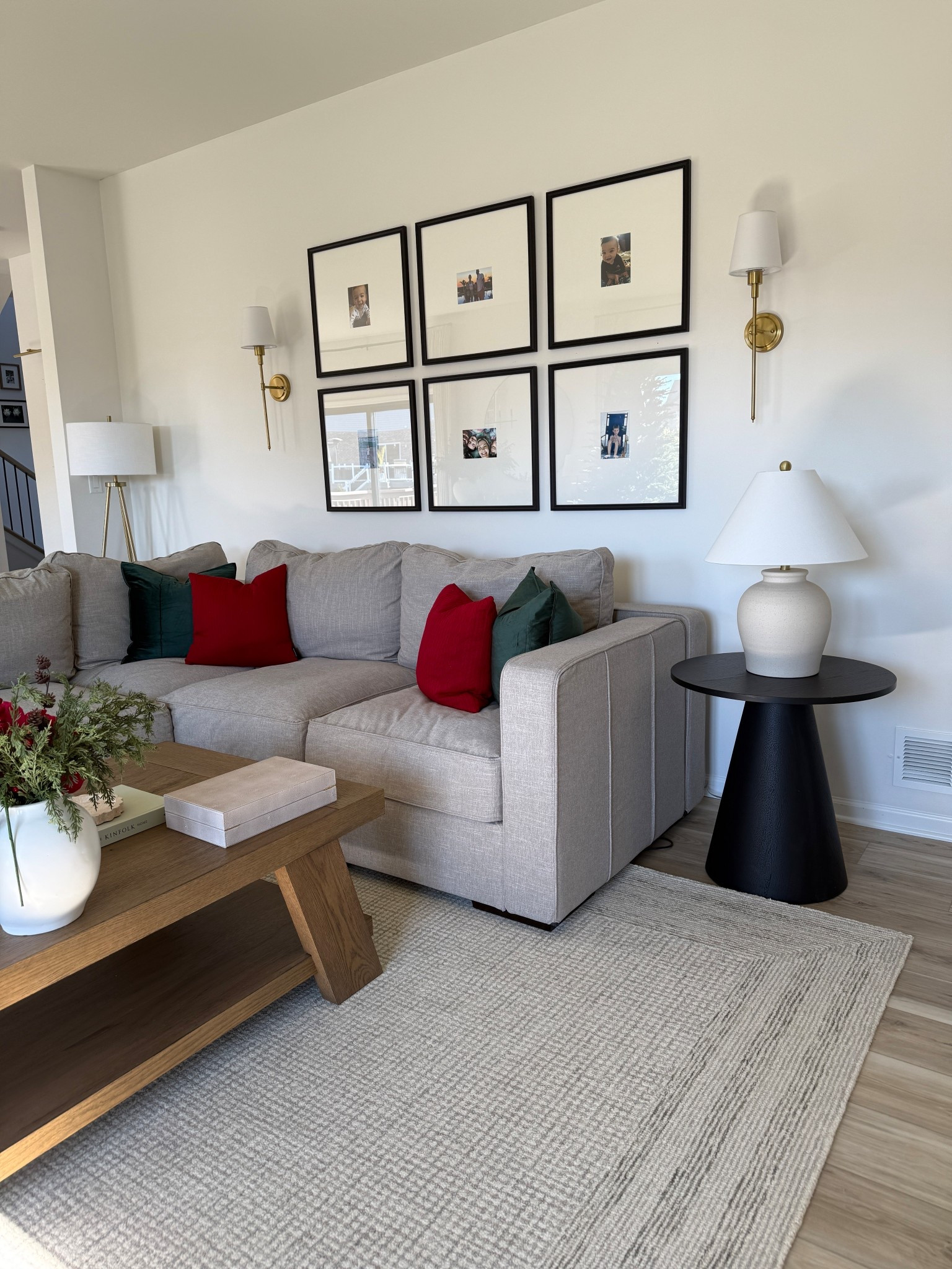 Gallery wall! These Target frames are so good! And I added wireless Amazon sconces 😍

*my sofa is a LoveSac Sactional in the color Burlywood rained chenille 

#LTKHome