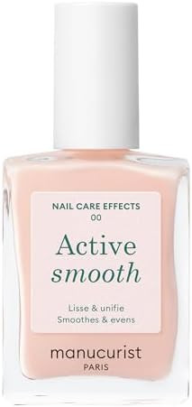 Manucurist Active Smooth 00 Nail Concealer Polish & Care - 2 in 1 Nude Nail Polish : Nail Strengt... | Amazon (US)
