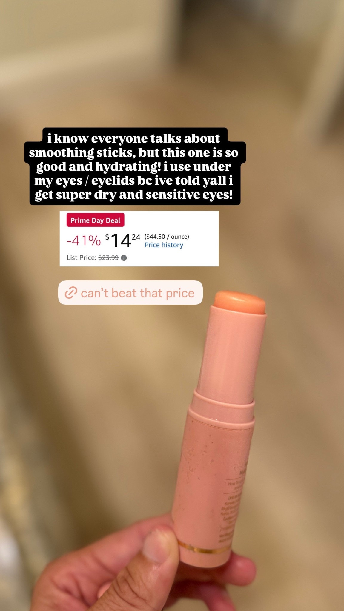i’m obsessed with this hydrating stick!!! on sale!! prime day

#LTKselfcare #LTKSaleAlert