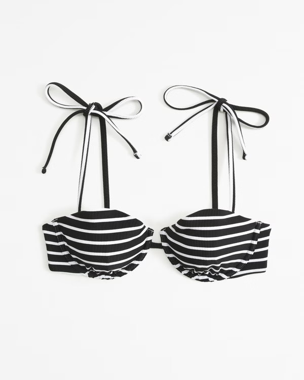Tie-Strap Underwire Bikini Top | Abercrombie & Fitch (US)