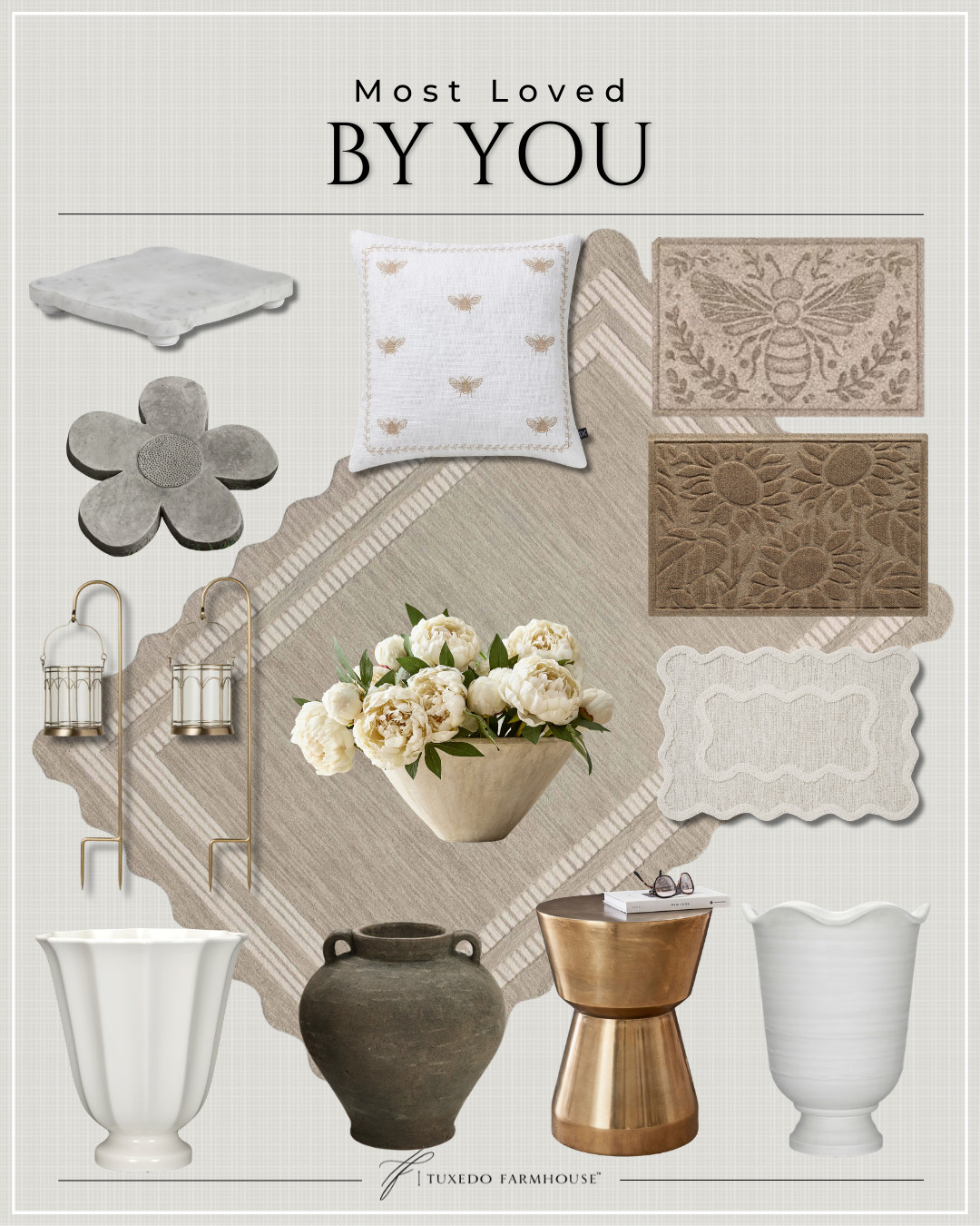 Most Loved by You

Which was your favorite?

Seasonal, home decor, accent chairs, rugs, wall art, frames, pillows, lamps, baskets, candles, books, coffee tables, ottomans, trays, bowls, consoles, accent tables
 

 #LTKSeasonal #LTKHome #LTKSaleAlert