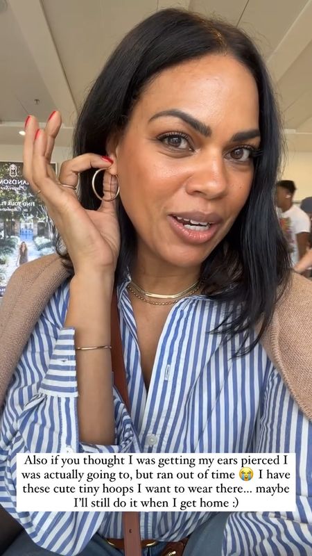 Was planning on getting my ears pierced on my trip, but I ran out of time. So instead, here are the earrings I currently have on! Super lightweight and under $30 🙌🏾

#LTKfindsunder50 #LTKMostLoved #LTKstyletip