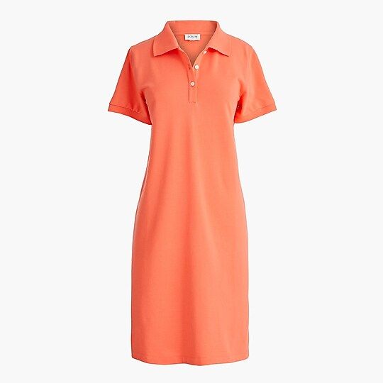 Short-sleeve polo T-shirt dress | J.Crew Factory