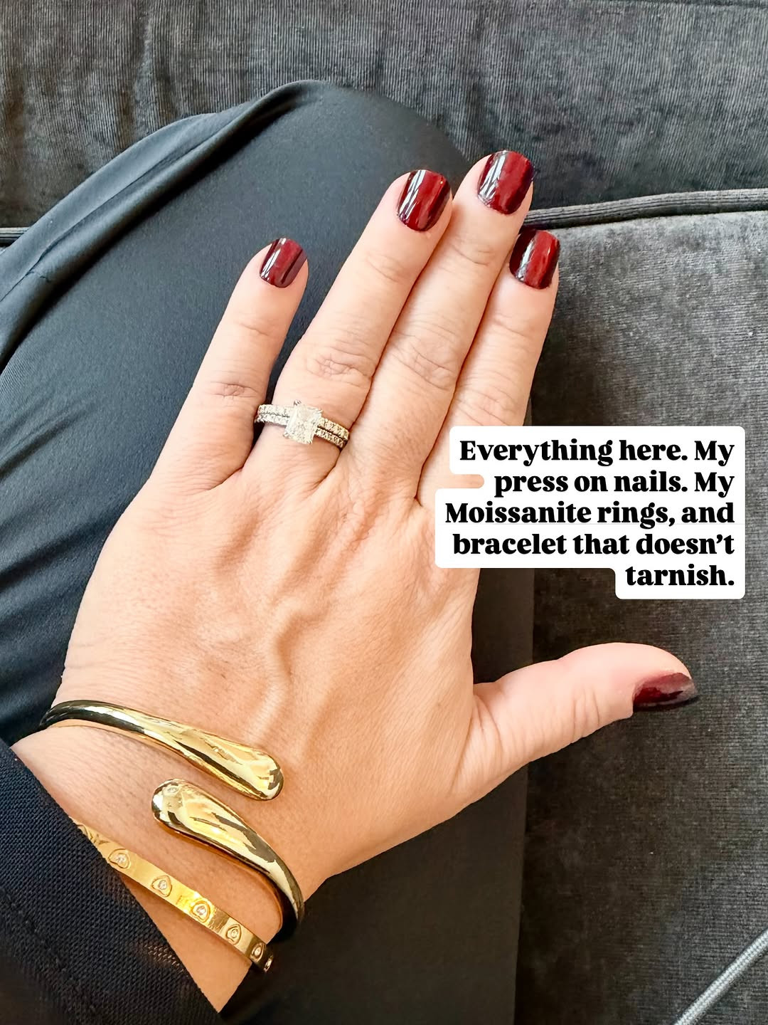 Amazon must haves! Great gifts for you or for a friend! I'm very sensitive to metals, and these do not bother my skin after daily use! Great way to elevate your look! These nails are it for the holiday season! I've been getting so many compliments and the last! I do not like long nails so I love that they come in the shorter length.

#costumejewelry #fakediamondring #giftsforher #affordablejewelry #holidaynails 

 #LTKHoliday #LTKOver40 #LTKFindsUnder50