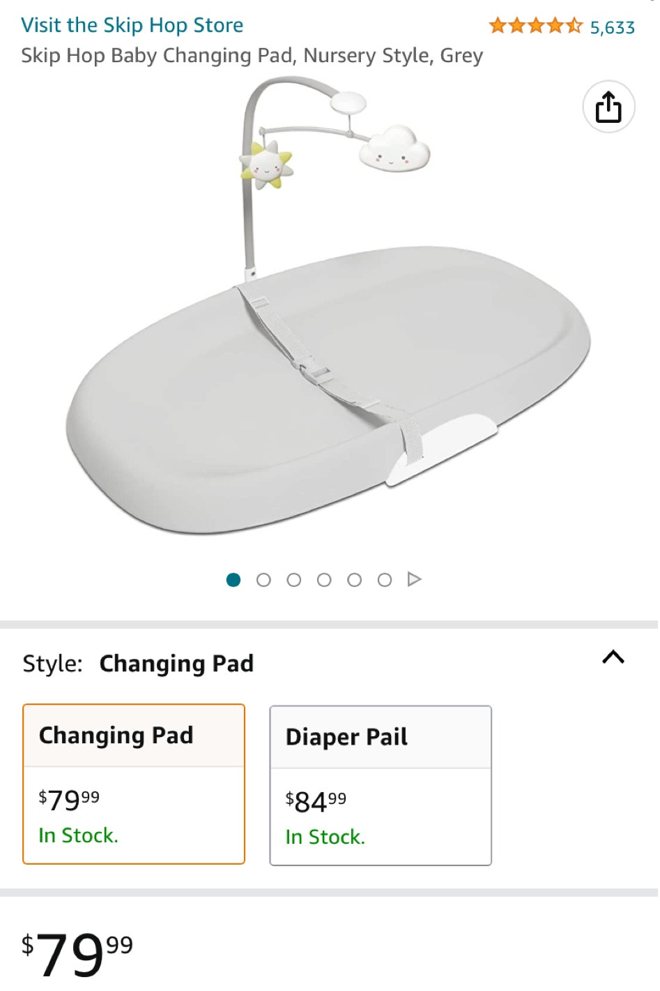 Skip Hop changing pad 

#LTKbump #LTKhome #LTKbaby