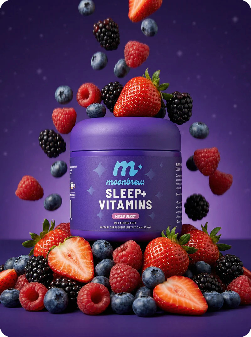 Sleep + Vitamins Drink Mix | MoonBrew