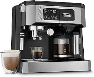 De'Longhi All-in-One Combination Coffee Maker & Espresso Machine + Advanced Adjustable Milk Froth... | Amazon (US)