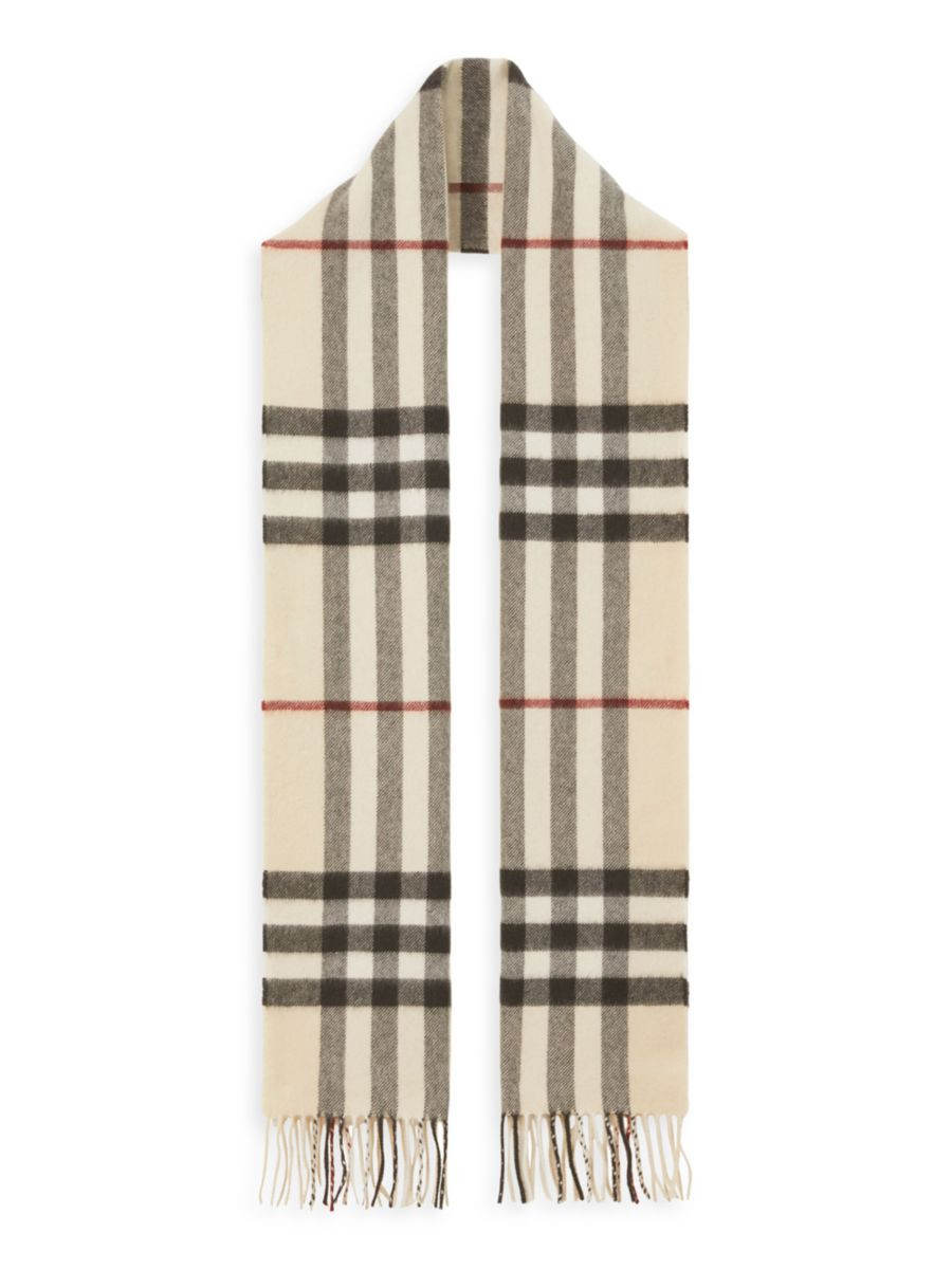Giant Check Cashmere Scarf | Saks Fifth Avenue