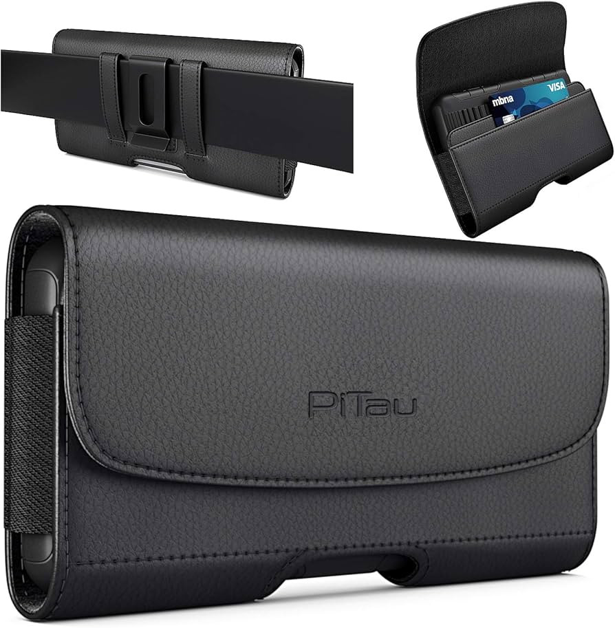 PiTau Holster for iPhone SE, iPhone 8, 7, 6s, 6, Premium Cell Phone Belt Holder Case with Belt Cl... | Amazon (US)