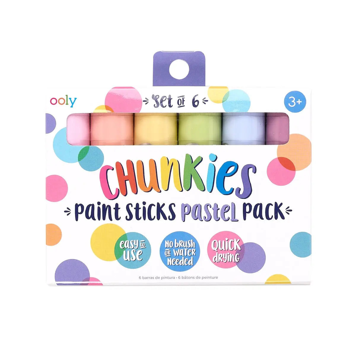 Chunkies Paint Sticks: Pastel - Set of 6 | The Horseshoe Crab