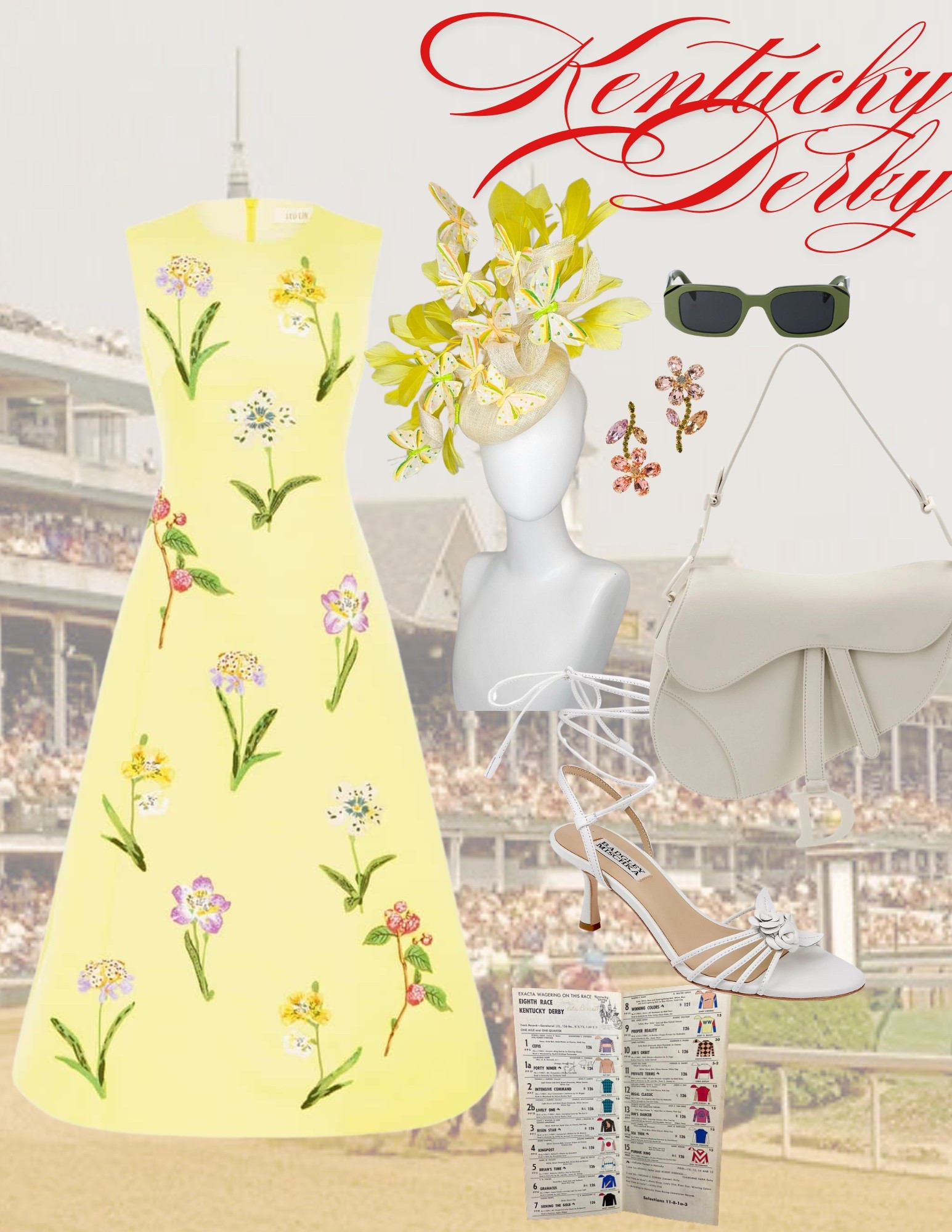 Looking forward to a little spring in Kentucky, so might as well dress that way! #KentuckyDerby #KentuckyOaks #ChurchillDowns #Louisville #Lexington #horseracing #fashionattheraces #fashionablefilly #horseraces #Kentucky #racingOOTD 

#LTKStyleTip