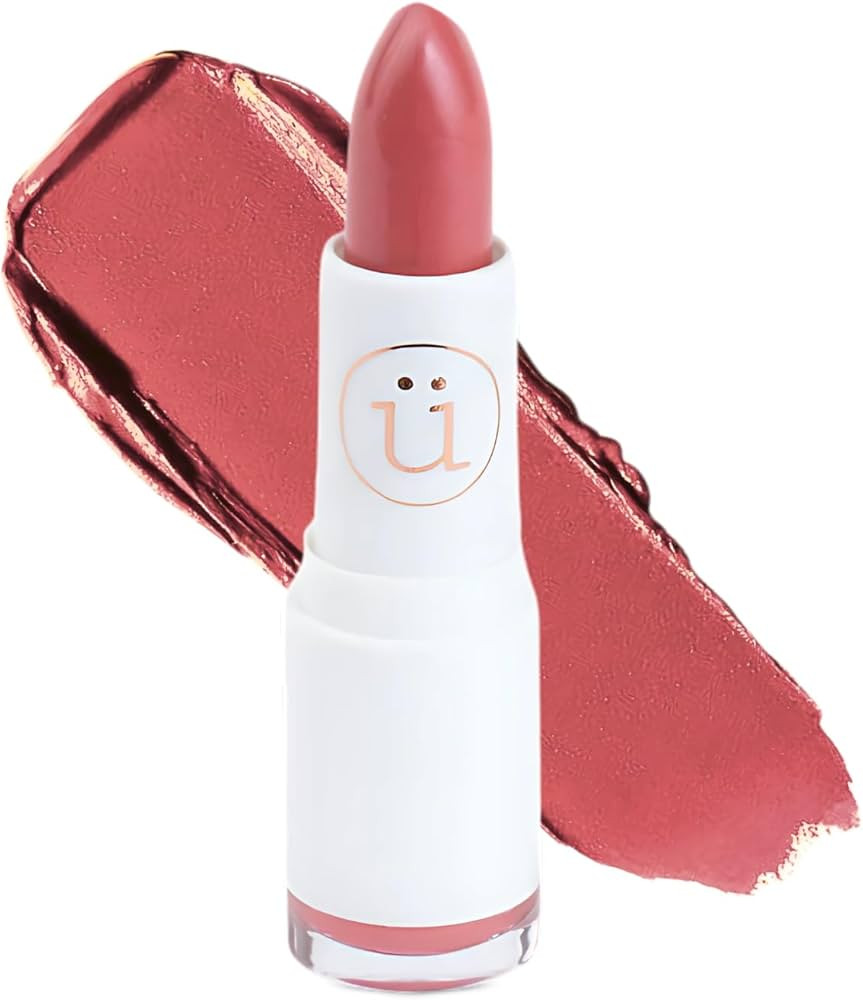 M2U NYC Soft Blush Moisturizing Lipstick with Semi-Matte Finish – Intense Pigment, Full Coverag... | Amazon (US)