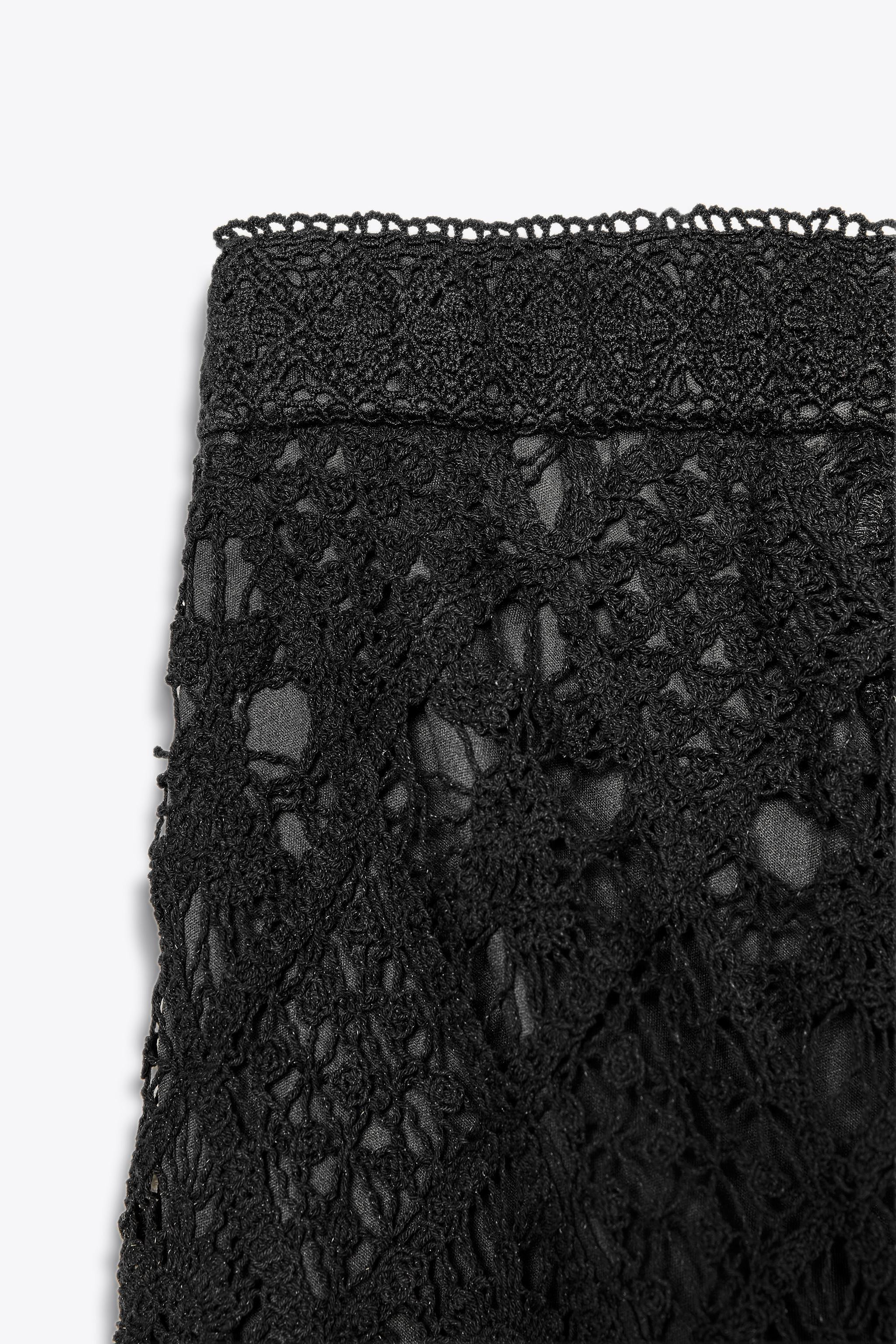 CROCHET TROUSERS | Zara UK