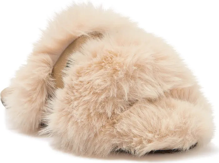 AUSTRALIA LUXE COLLECTIVE Muchas Luxe Faux Fur Slide Sandal | Nordstromrack | Nordstrom Rack